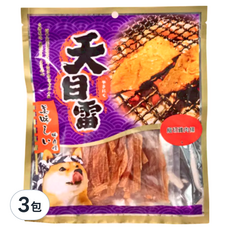 天目雷 軟Q條 串切雞肉棒, 雞肉起司, 80g, 3包