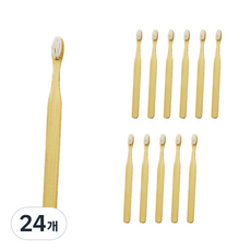 生生Bipeul 竹製牙刷 米白色, 1入, 24個