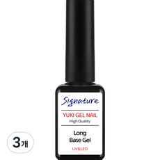 YUKI 經典持久底膠, 單一顏色, 3個, 7g