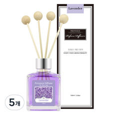 더허브샵 프로방스 퍼퓸 디퓨저, 라벤더, 100ml, 5개