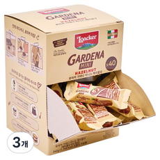 Loacker 萊佳哈斯 Gadina 迷你榛果醬分配器, 340g, 3個