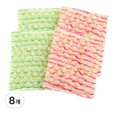 SUNWOO LAND 柔軟閃亮的洗滌器, 1入, 8個