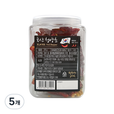 hansaeng 국산 청양초 용기형, 45g, 5개