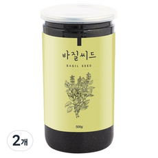 천애지하늘사랑 바질씨드, 500g, 2개