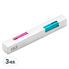 monAmi 153 珠光原子筆 2入組 0.5mm, 粉紅色 + 藍色, 3套