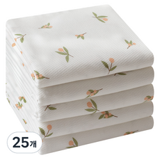 베이비앤아이 소프트 사각 천 기저귀, 올리브, 25개