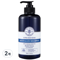 Dr. Seed Super Seed Balm 洗髮水 Fresh Green, 500ml, 2個