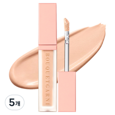 부케가르니 에어리 커버 핏 팁 컨실러 5.5g, 로지 베이지, 5개