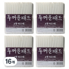정직한패드 강아지 배변 반려견 두꺼운패드 40g, 50개입, 16개