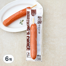 마트킹스초이스 핫바 오리지날, 90g, 6개