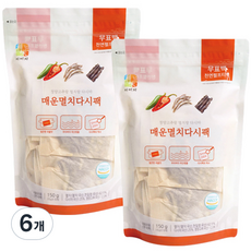 석하 매운 멸치 다시팩 10p, 150g, 6개