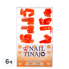 NailTinajo 美甲片, TM-04, 6個