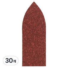 보쉬 샌딩 핑거 페이퍼 P60 2609256A37, 30개