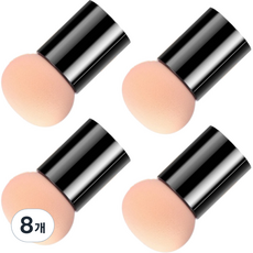 高遮瑕粉底棒粉撲, 膚色, 8個
