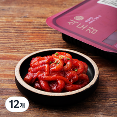 식도감 오징어젓, 120g, 12개