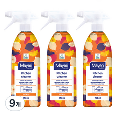 Mayeri All Care 廚房清潔劑 柑橘, 750ml, 9個