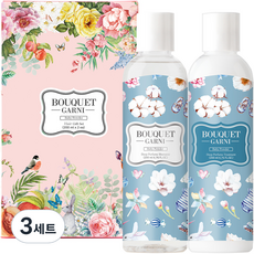 부케가르니 헤어 2종 선물세트 베이비파우더향, 3세트
