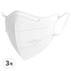 힐타임 코코핏 컬러마스크 소형 L KF94, 25개입, 3개, 화이트