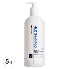 딩동펫 페일어스 저자극 마일드 애견샴푸 화이트머스크향, 500ml, 1개입, 5개