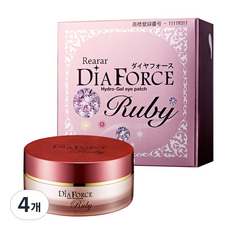 레아라다이아포스 하이드로겔 아이패치 루비 90g, 4개, 1개입
