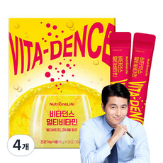 뉴트리원 비타던스 멀티비타민 종합비타민, 150g, 4개