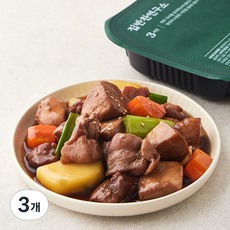 집반찬연구소 순살찜닭, 450g, 3개