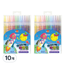 CROWN 藝術故事色鉛筆, 10個, 12色