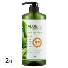 다임 알로에 카밍 수딩젤, 1L, 2개