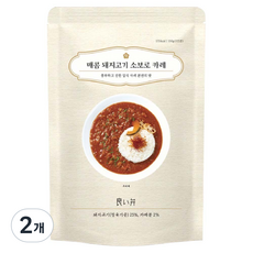 요이벤 매콤 돼지고기 소보로 카레, 150g, 2개