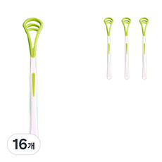 리빙홈디테일 고급 혀클리너 그린, 16개