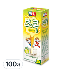 제티 초콕 바나나맛, 3.6g, 5개, 20개입
