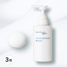 비비라보라토리즈 비비바디밀크 홈살롱 밀키한 저자극 바디로션 자몽행, 300g, 3개