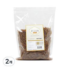 MG 黃金麵包蟲, 250g, 2個