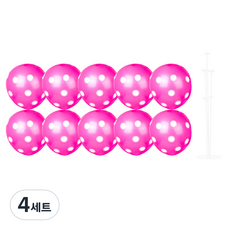 파티쇼 풍선꽂이장식세트 70cm, 도트푸치샤, 4세트