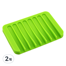 빨래판 비누 보관함, 그린, 2개