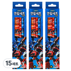 TOBOT 機器戰士 卡通B鉛筆 3款 x 2入組