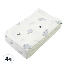 babybear 北極熊布尿布 特大 5入, 4個, 混色