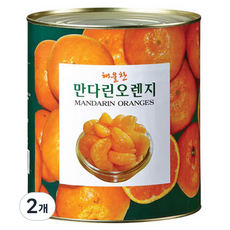 罐頭橘子, 3kg, 2個