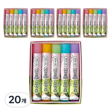 朝鮮文具店 Sundeoki Crew 蠟筆橡皮擦 5入, 20個, 粉紅色