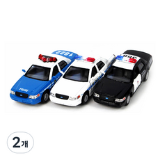 킨스마트 빅토리아 크라운 폴리스 RC카, 랜덤 발송, 2개