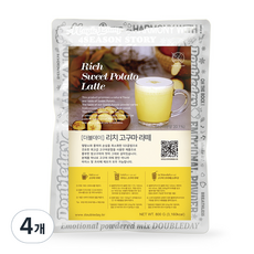 DOUBLEDAY 豐富地瓜拿鐵粉, 800g, 1件, 4個