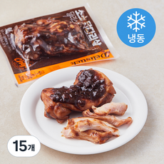딜리스틱 소스 닭다리살 중화짜장 (냉동), 100g, 15개