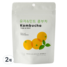 Modern House 柚子薄荷康普茶, 2個, 1.5g, 10入