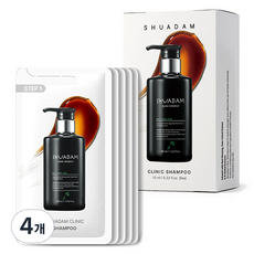 韓國 SHUADAM Clinic洗髮精 5包入, 50ml, 4盒