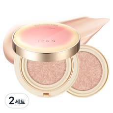 입큰 리본 비타 톤업 커버 쿠션 본품 12g + 리필 12g 세트, 21호, 2개
