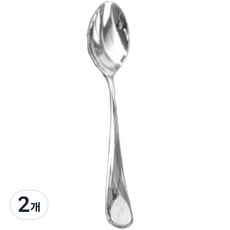해모 윌리브 국산 304스텐 니노 커트러리 티스푼, 2개, 단품