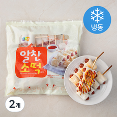 소디프 알찬 소떡 꼬치 (냉동), 1.6kg, 2개