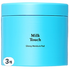 Milk Touch 超水感保濕爽膚棉, 60片, 3罐
