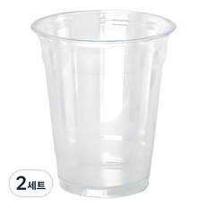 블룸엣홈 PET 일회용 투명컵, 410ml, 25개, 2세트