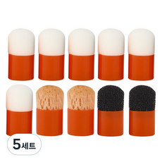 Kes.B Art School 點點畫印章 10入組, 混合色, 5套